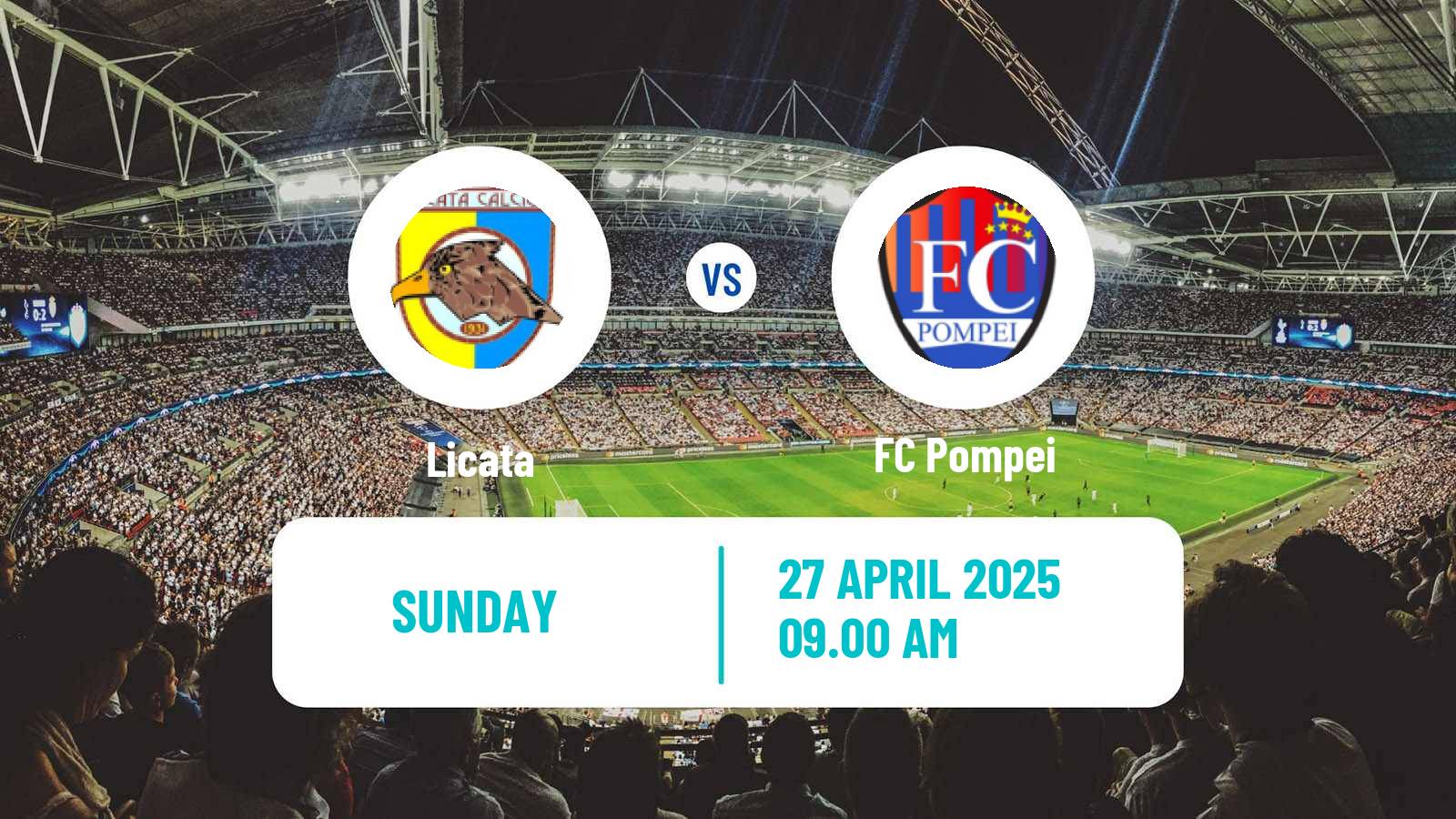 Soccer Italian Serie D - Group I Licata - Pompei