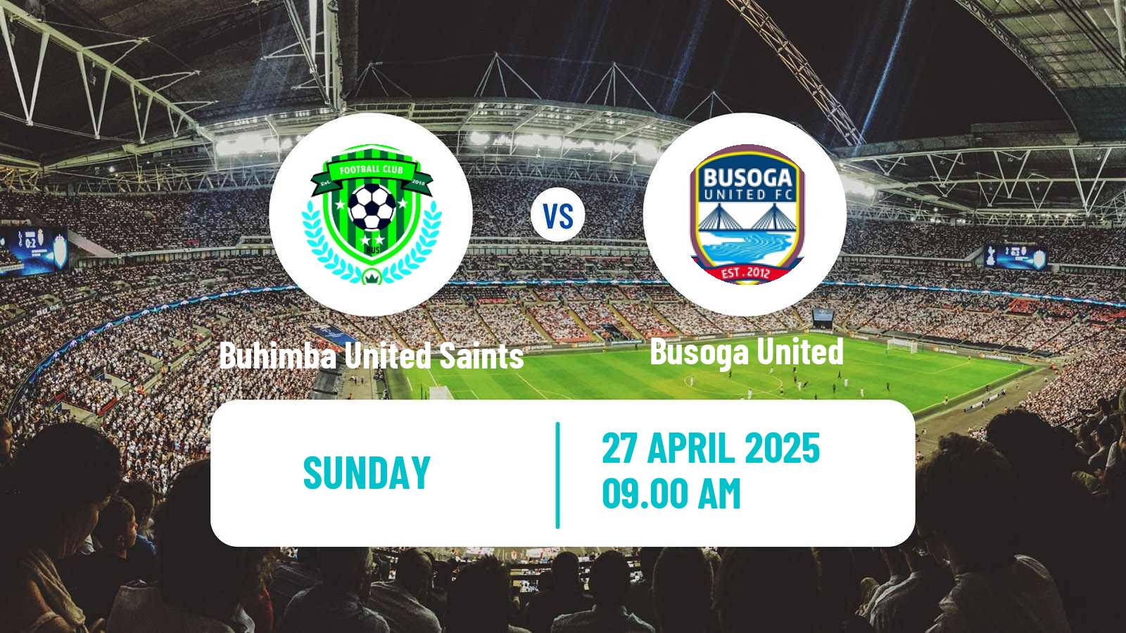 Soccer Uganda Big League Buhimba United Saints - Busoga United