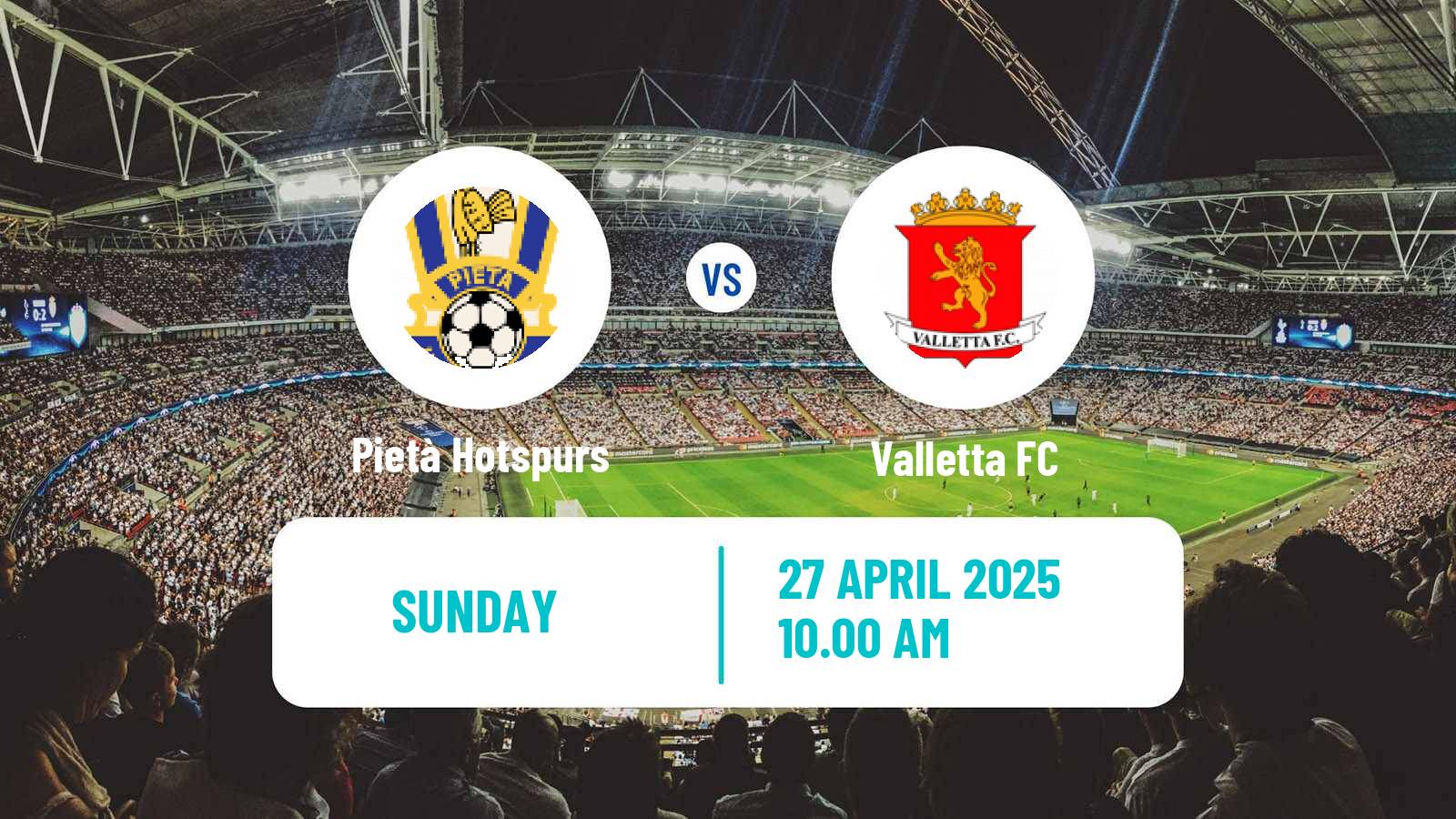 Soccer Maltese Challenge Cup Pietà Hotspurs - Valletta