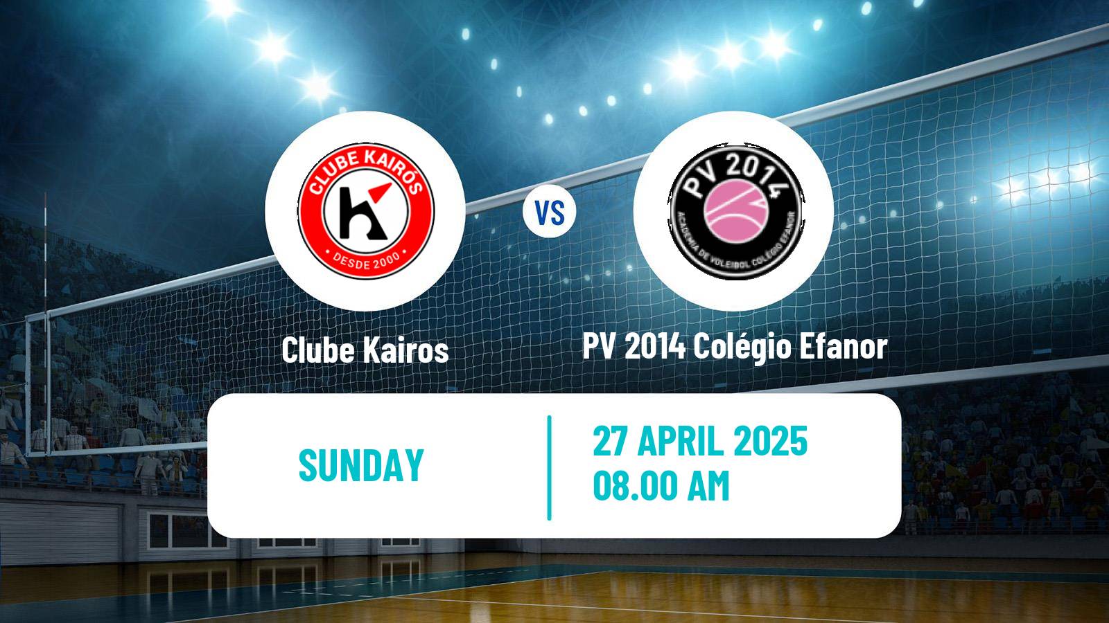 Volleyball Portuguese 1 Divisao Volleyball Women Clube Kairos - PV 2014 Colégio Efanor