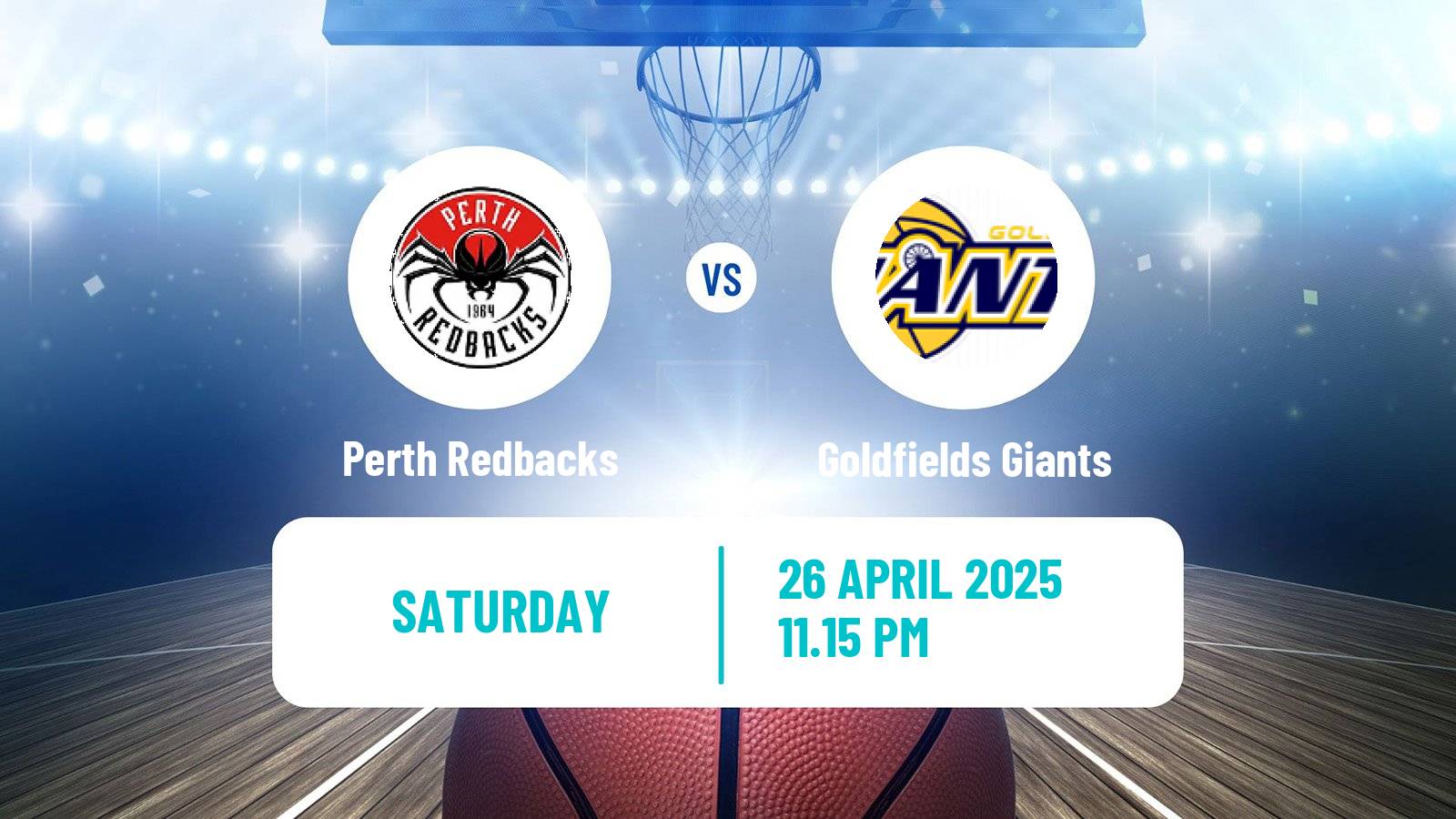 Basketball Australian NBL1 West Women Perth Redbacks - Goldfields Giants