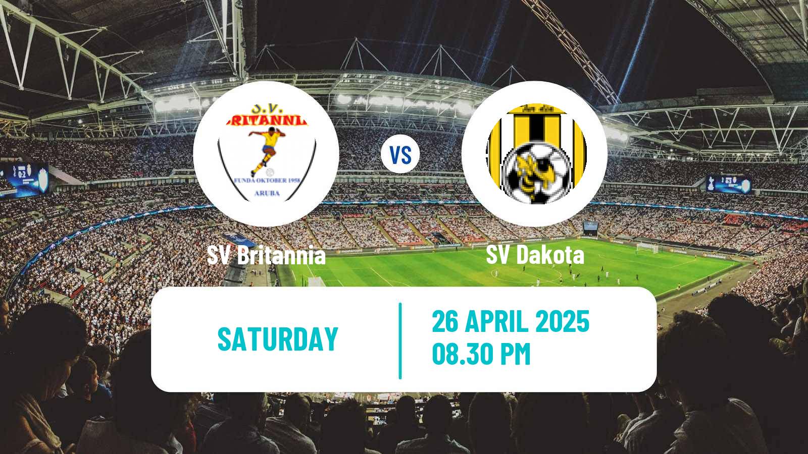 Soccer Aruban Division di Honor Britannia - Dakota