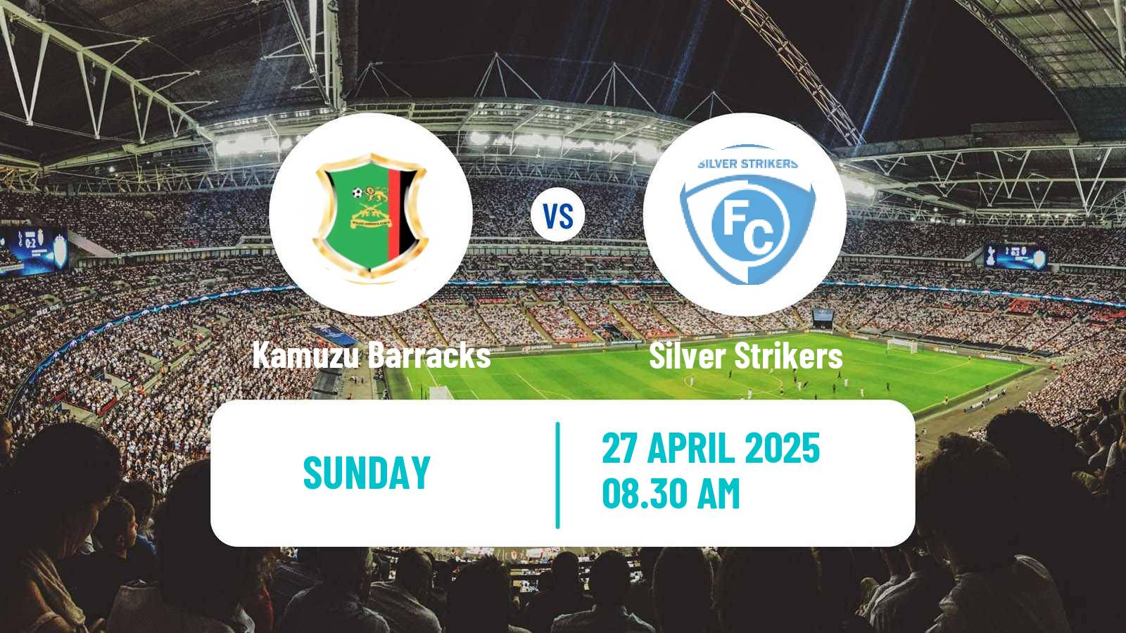 Soccer Malawi Premier Division Kamuzu Barracks - Silver Strikers