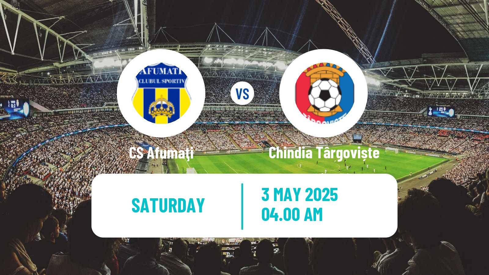 Soccer Romanian Division 2 Afumaţi - Chindia Târgoviște