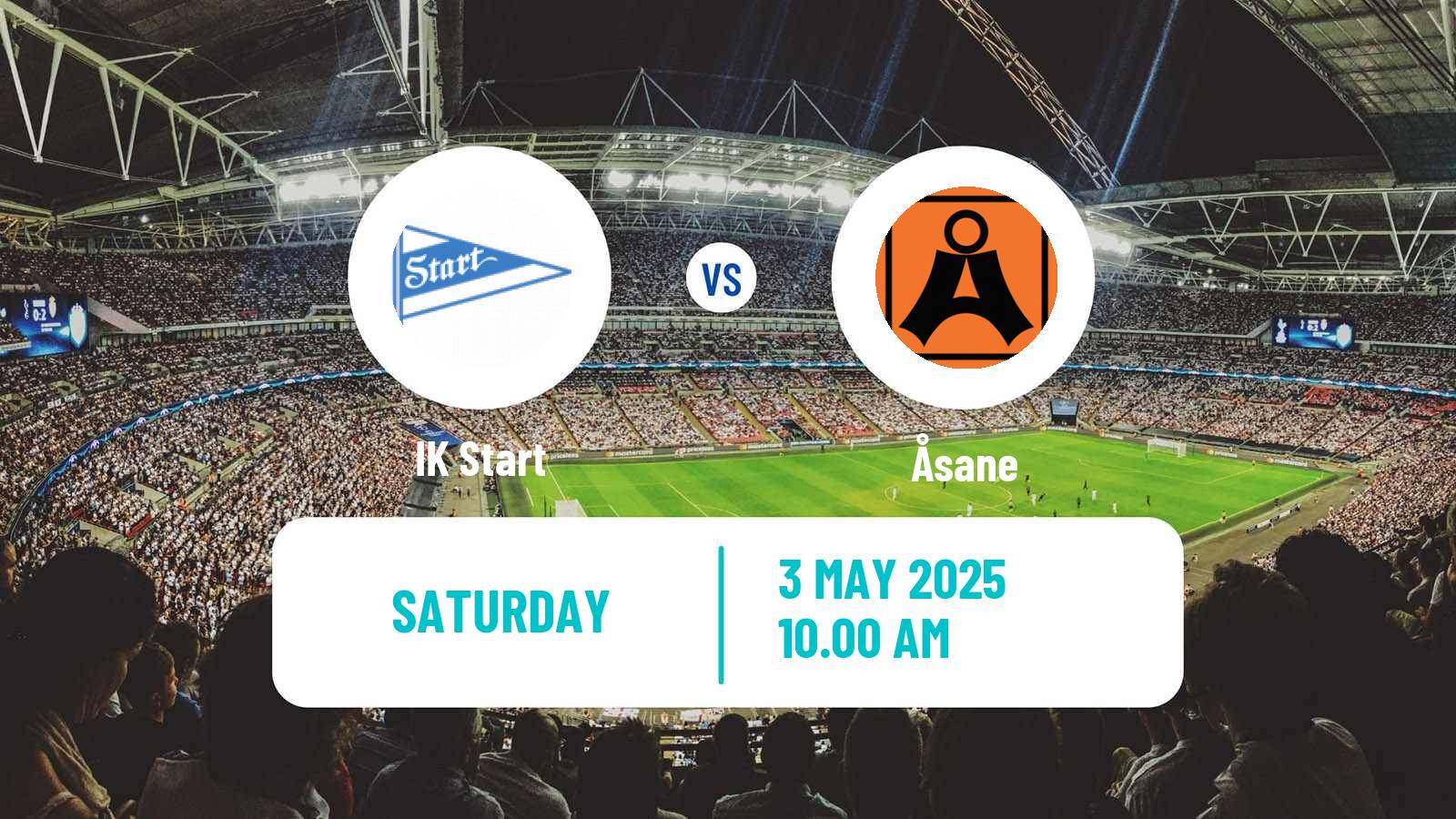 Soccer Norwegian Adeccoligaen Start - Åsane