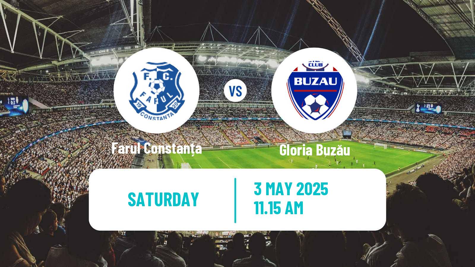 Soccer Romanian Liga 1 Farul Constanța - Gloria Buzău