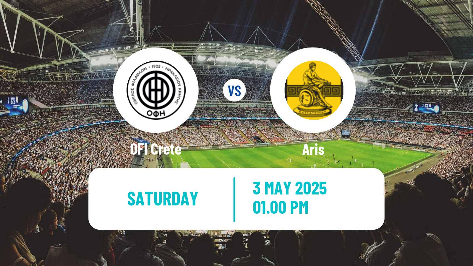 Soccer Greek Super League OFI - Aris