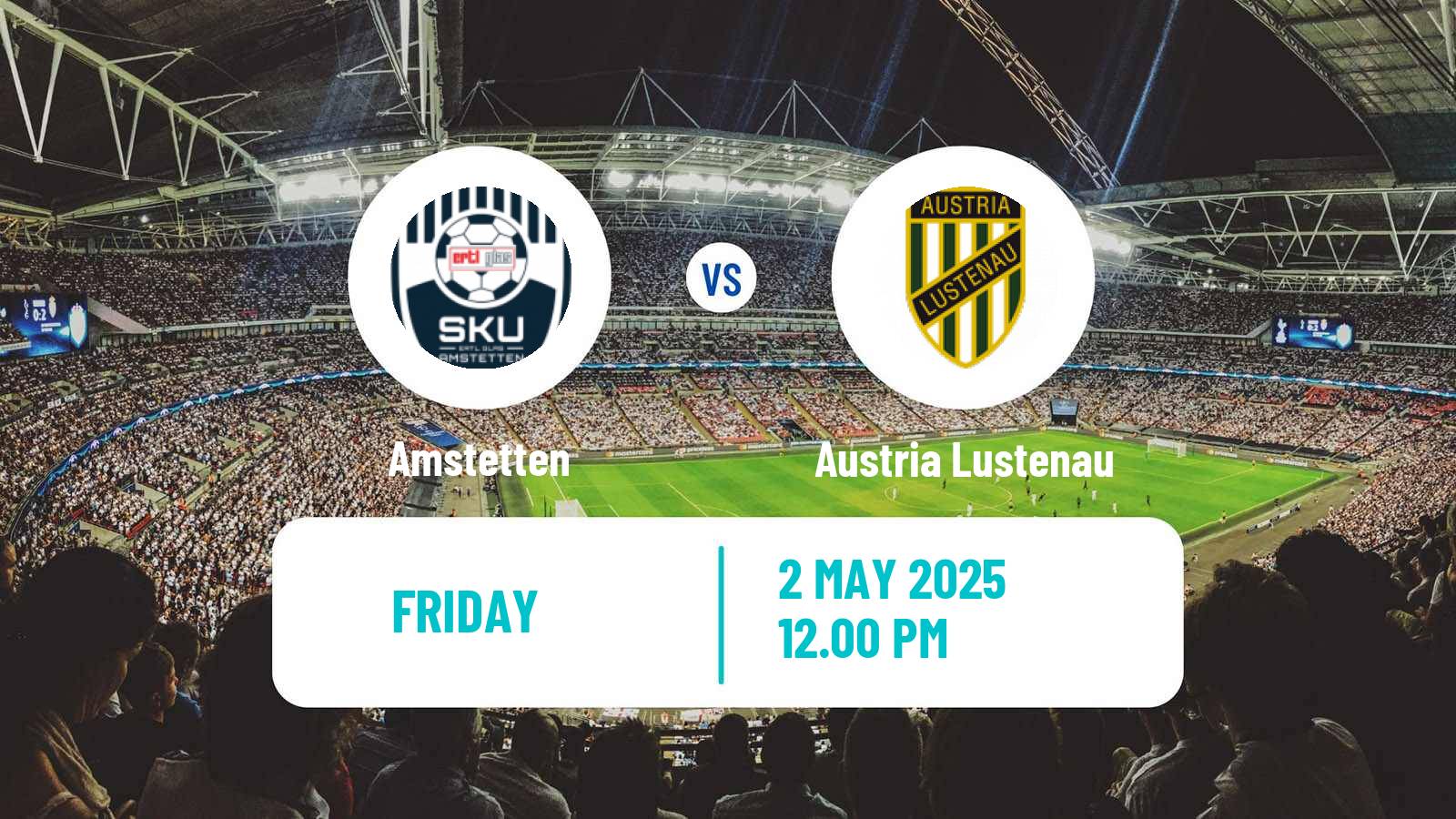 Soccer Austrian 2 Liga Amstetten - Austria Lustenau