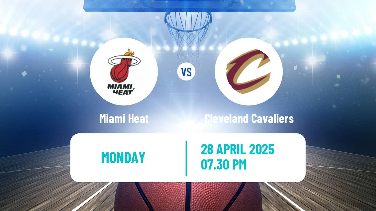 Basketball NBA Miami Heat - Cleveland Cavaliers