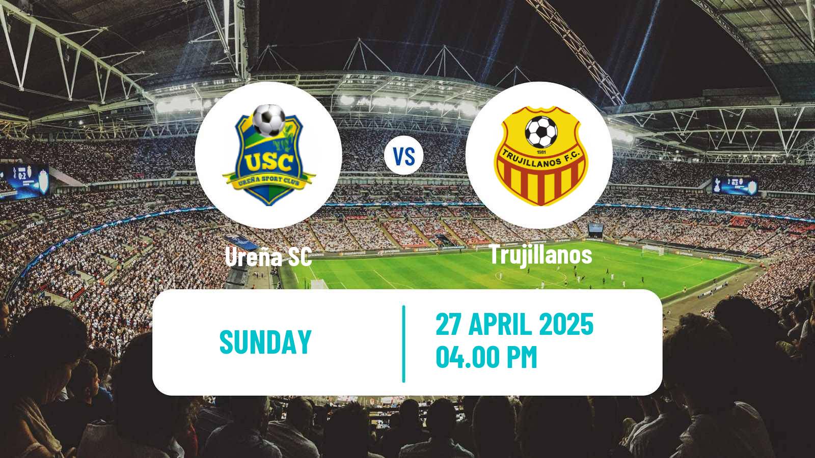 Soccer Venezuelan Segunda Division Ureña - Trujillanos