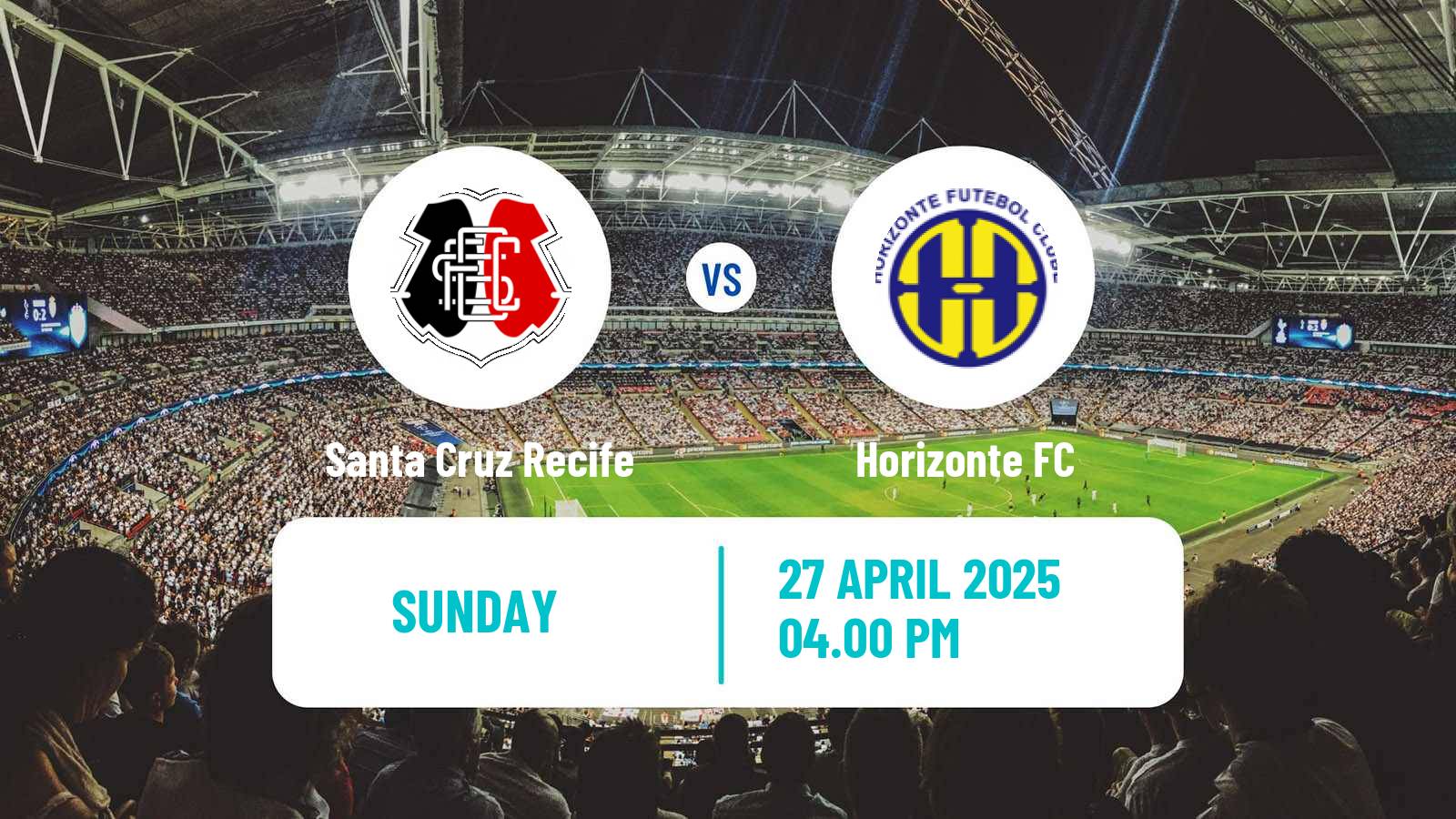 Soccer Brazilian Serie D Santa Cruz Recife - Horizonte
