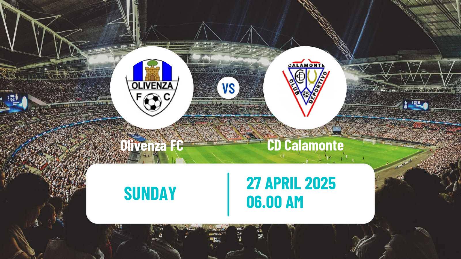 Soccer Spanish Tercera RFEF - Group 14 Olivenza - Calamonte