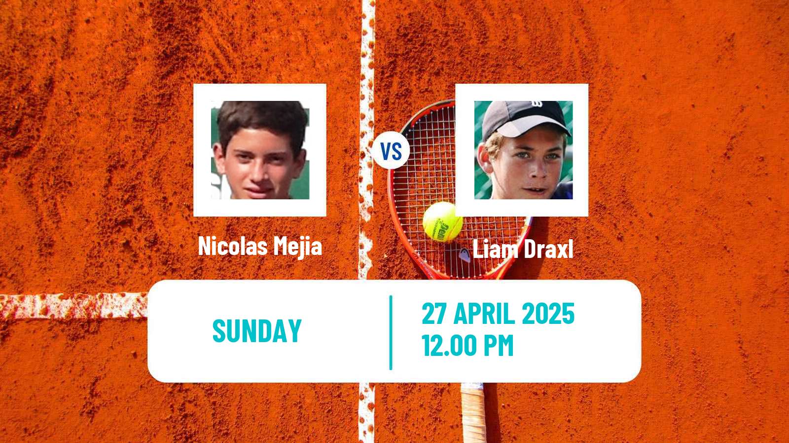 Tennis Savannah Challenger Men Nicolas Mejia - Liam Draxl