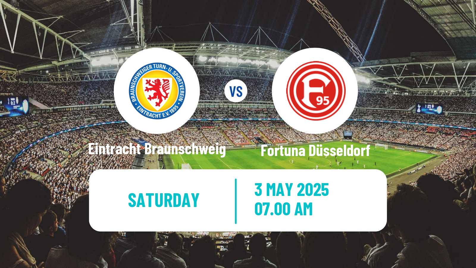 Soccer German 2 Bundesliga Eintracht Braunschweig - Fortuna Düsseldorf