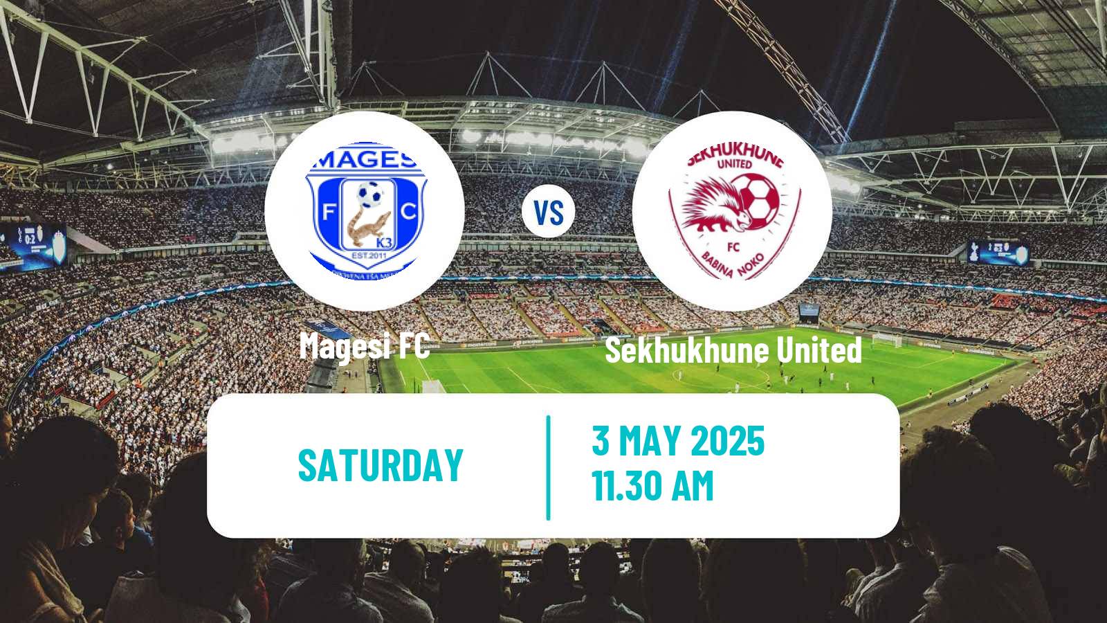 Soccer South African Premier Soccer League Magesi - Sekhukhune United