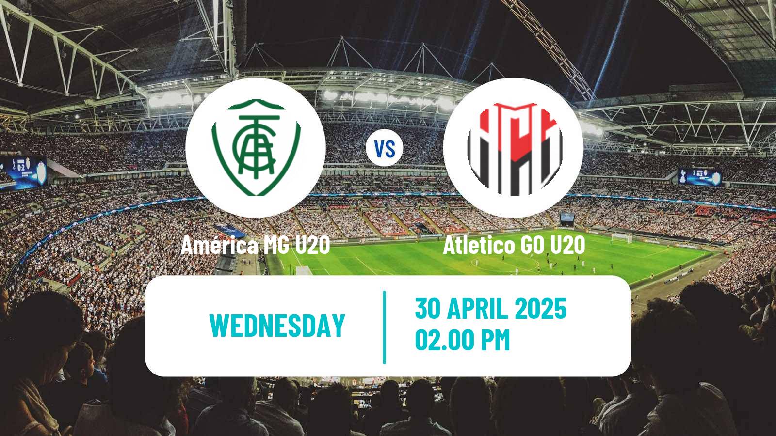 Soccer Brasileiro U20 América MG U20 - Atletico GO U20