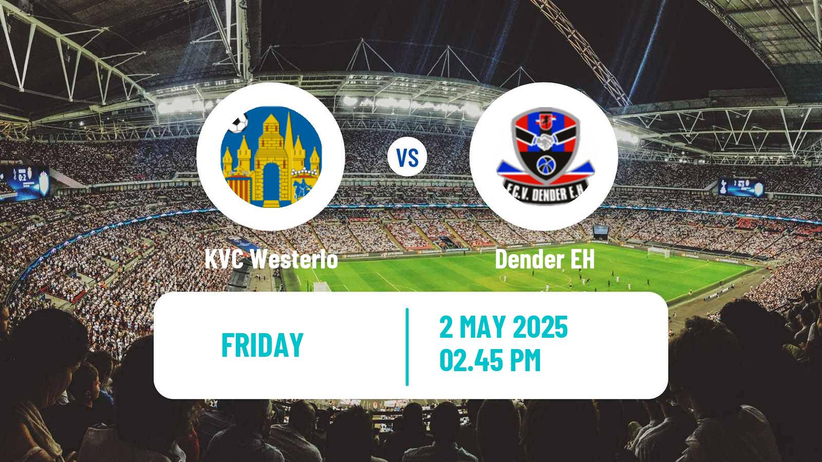 Soccer Belgian Jupiler Pro League Westerlo - Dender EH