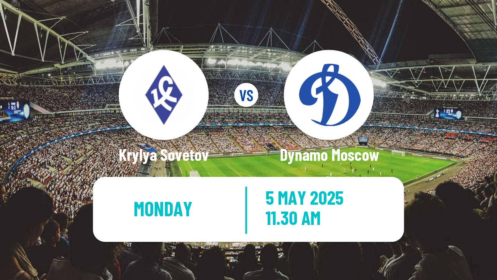 Soccer Russian Premier League Krylya Sovetov - Dynamo Moscow