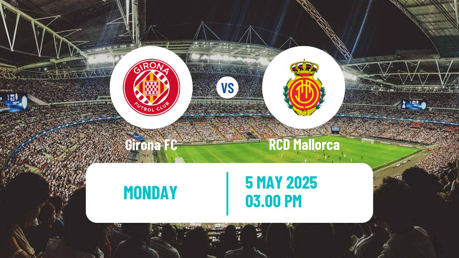 Soccer Spanish LaLiga Girona - Mallorca