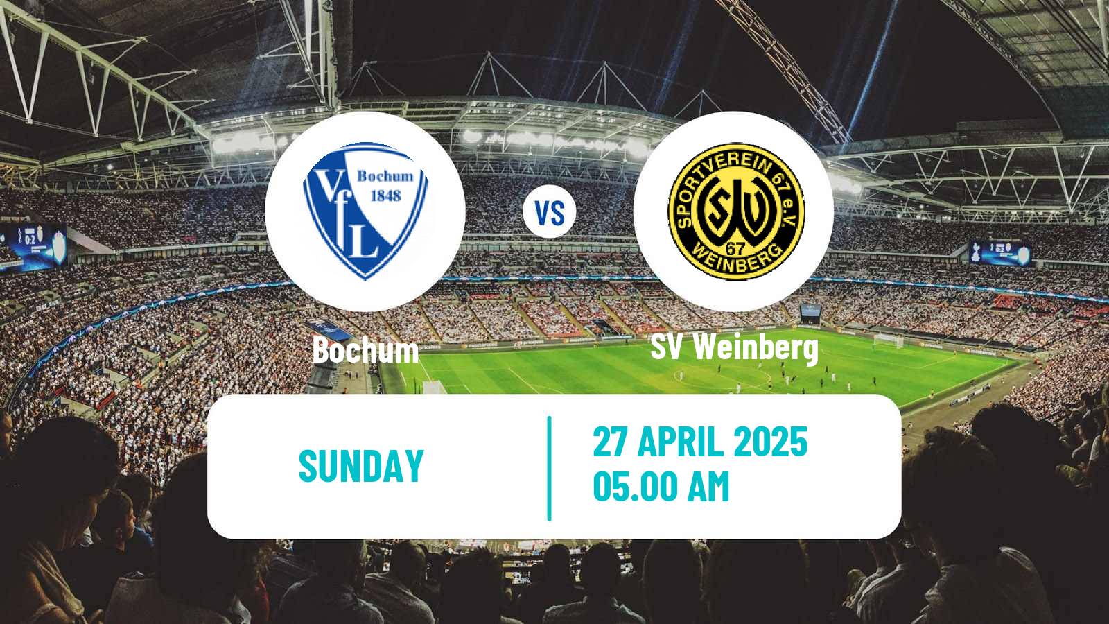 Soccer German 2 Bundesliga Women Bochum - Weinberg