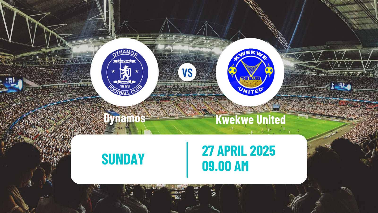 Soccer Zimbabwe Premier League Dynamos - Kwekwe United
