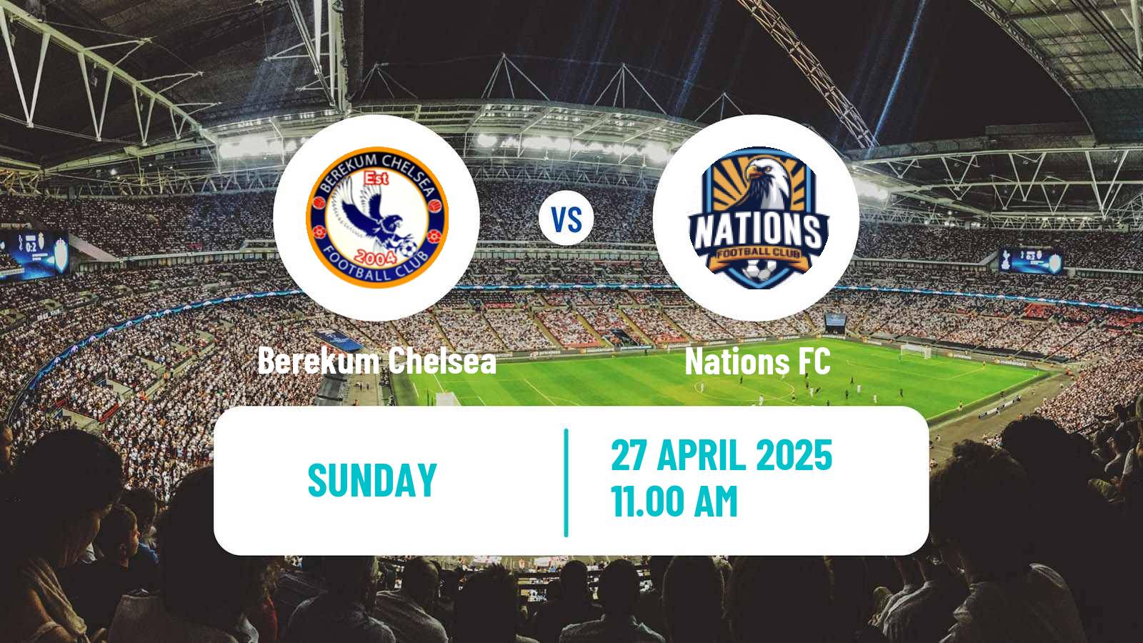 Soccer Ghanaian Premier League Berekum Chelsea - Nations FC