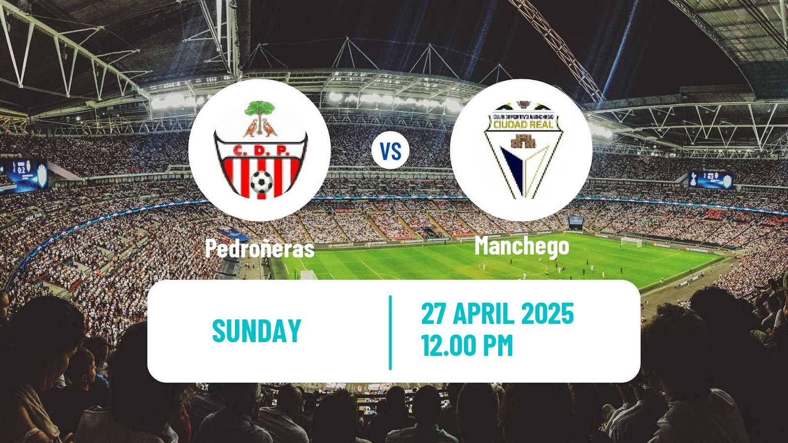 Soccer Spanish Tercera RFEF - Group 18 Pedroñeras - Manchego