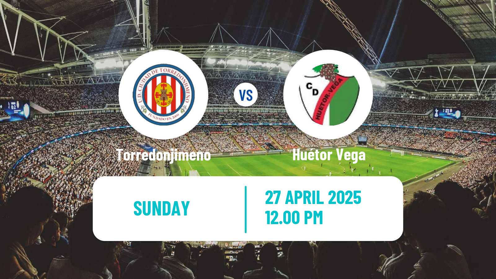 Soccer Spanish Tercera RFEF - Group 9 Torredonjimeno - Huétor Vega