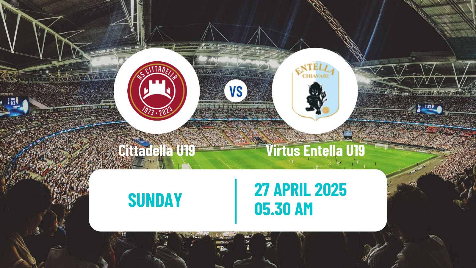 Soccer Italian Primavera 2 Cittadella U19 - Virtus Entella U19