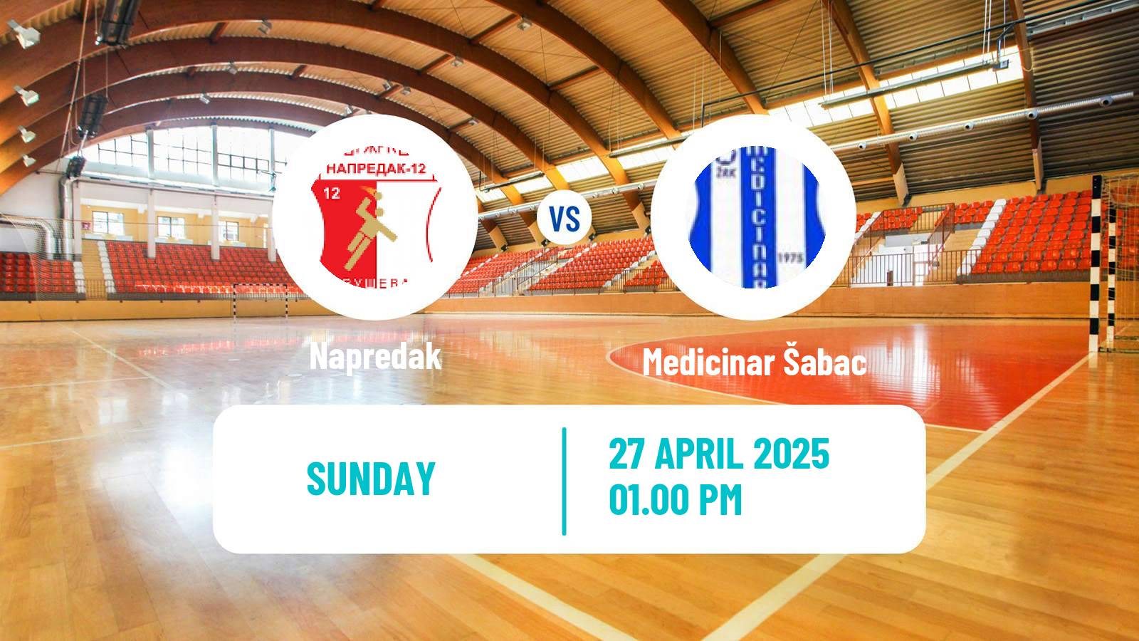 Handball Serbian Liga Handball Women Napredak - Medicinar Šabac