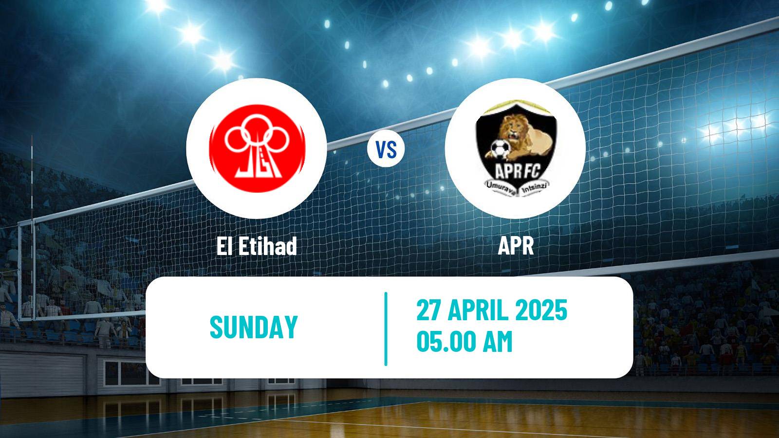 Volleyball African Club Championship Volleyball El Etihad - APR