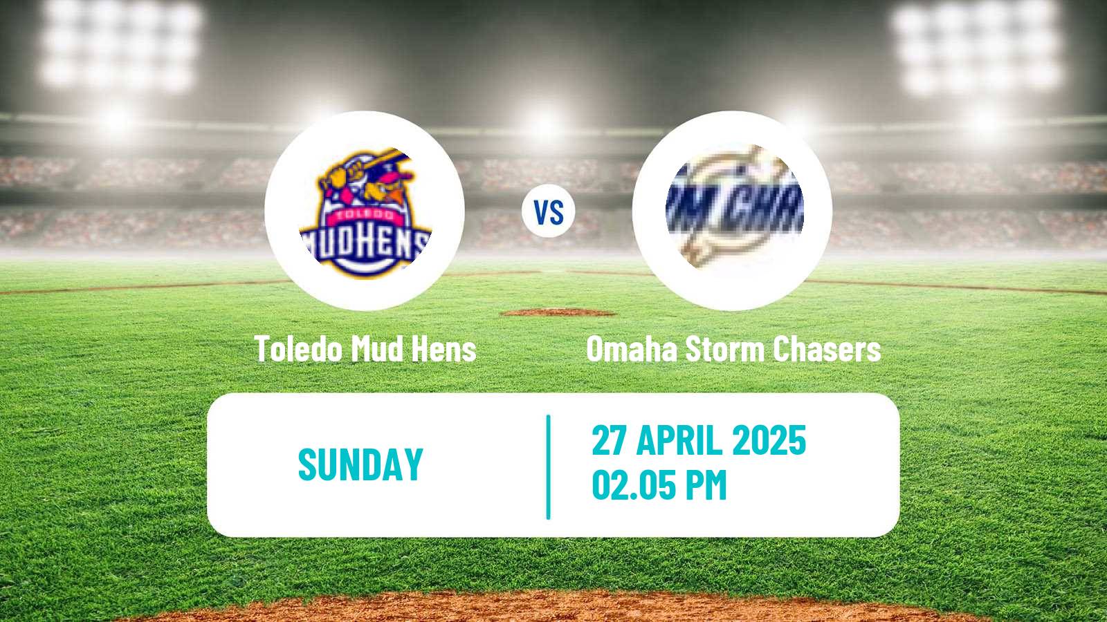 Baseball IL Toledo Mud Hens - Omaha Storm Chasers