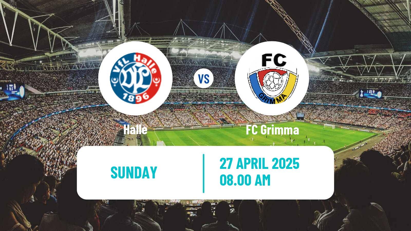Soccer German Oberliga NOFV- Süd Halle - Grimma