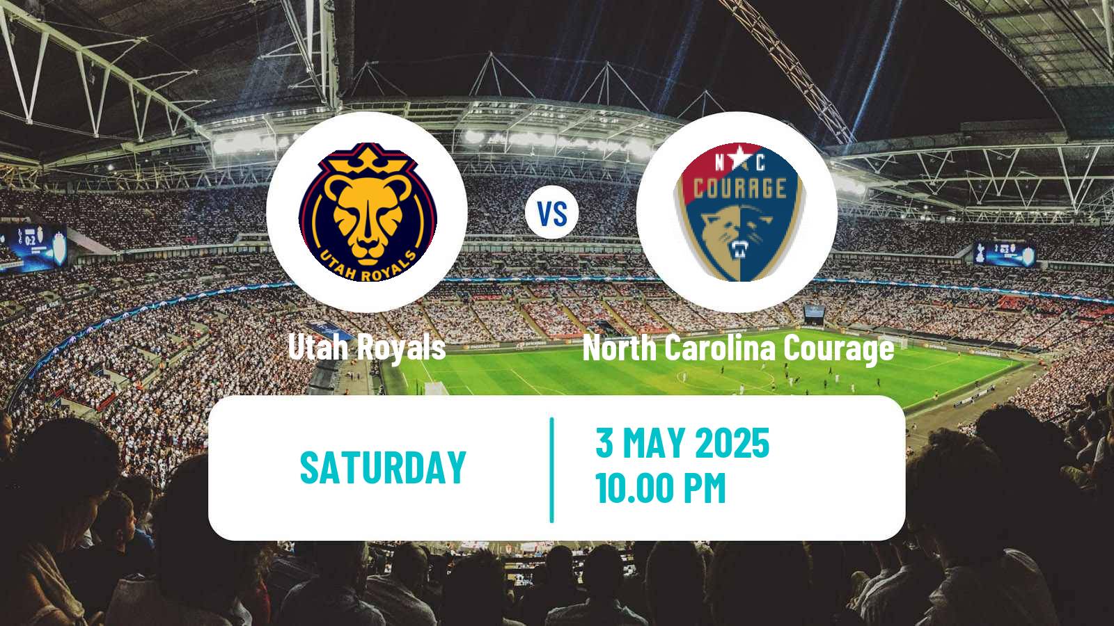 Soccer NWSL Utah Royals - North Carolina Courage