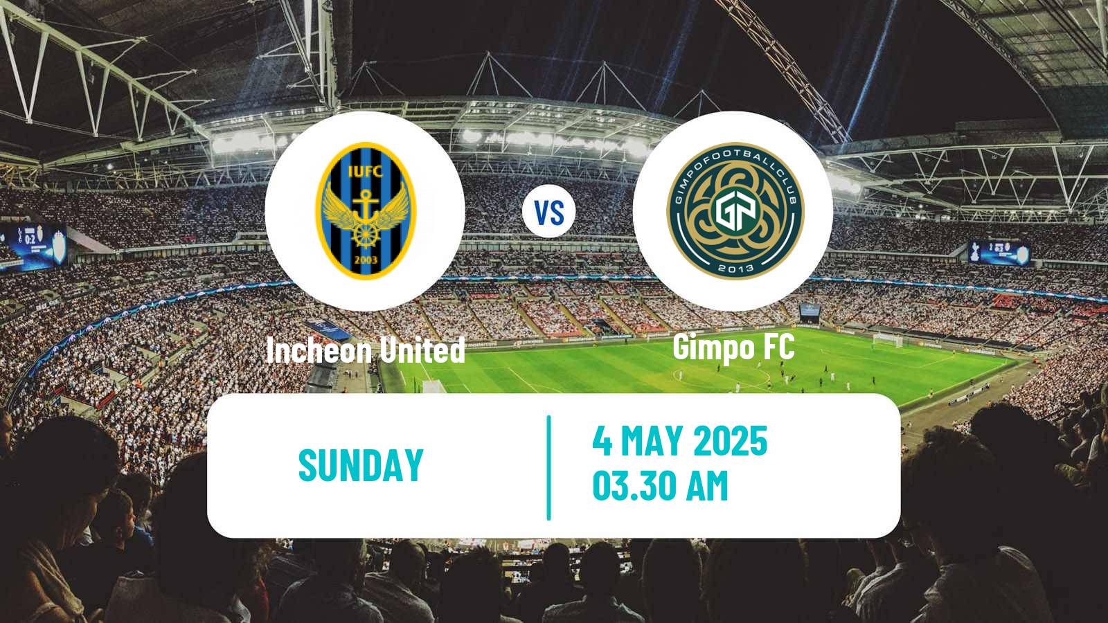Soccer South Korean K-League 2 Incheon United - Gimpo
