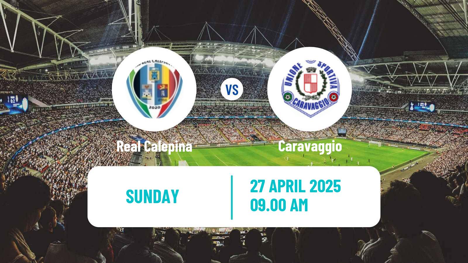 Soccer Italian Serie D - Group C Real Calepina - Caravaggio