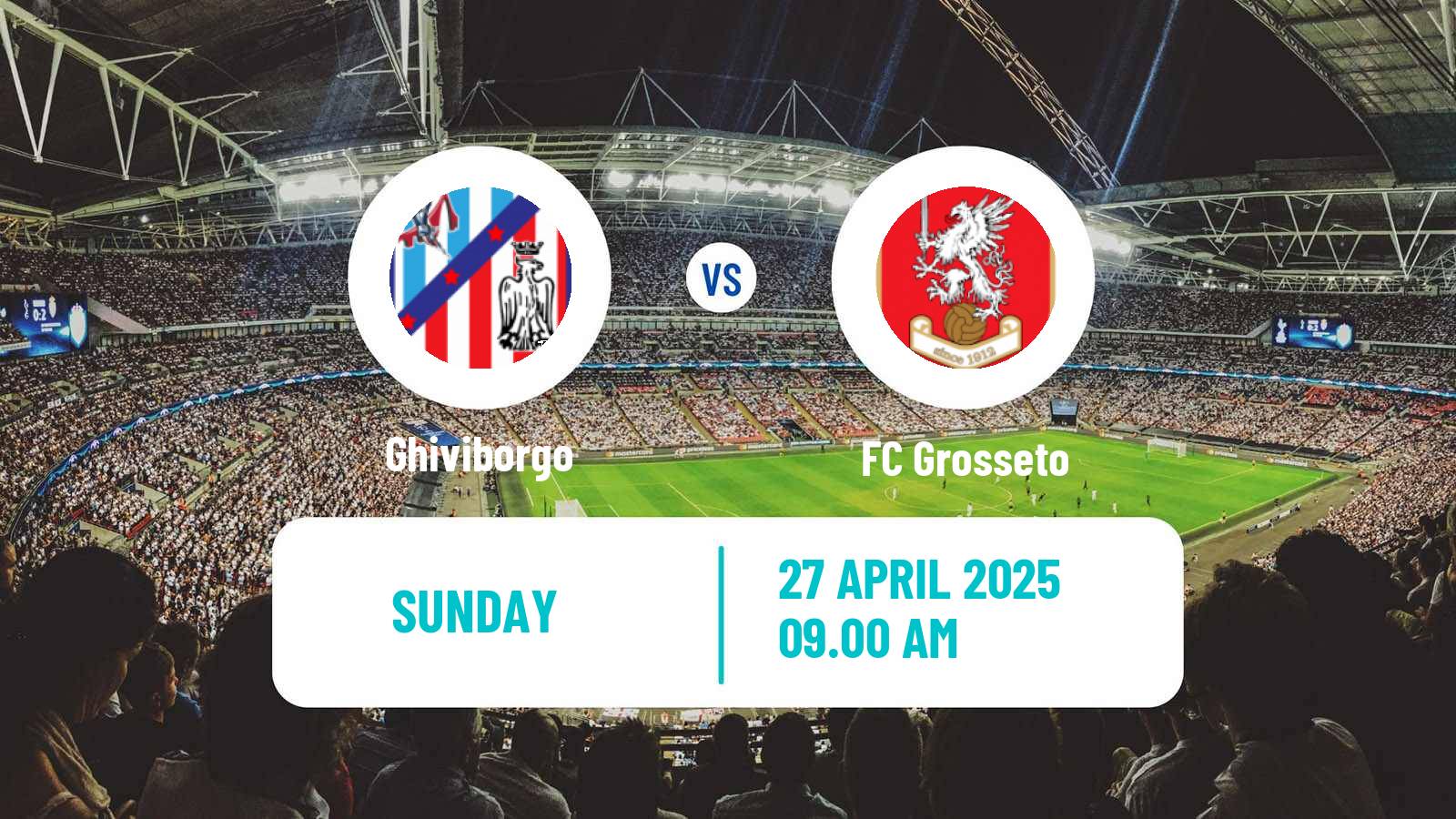 Soccer Italian Serie D - Group E Ghiviborgo - Grosseto