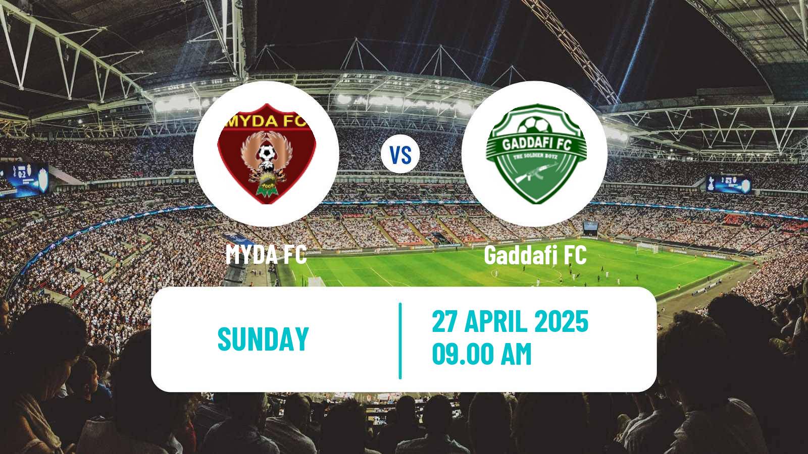 Soccer Uganda Big League MYDA - Gaddafi