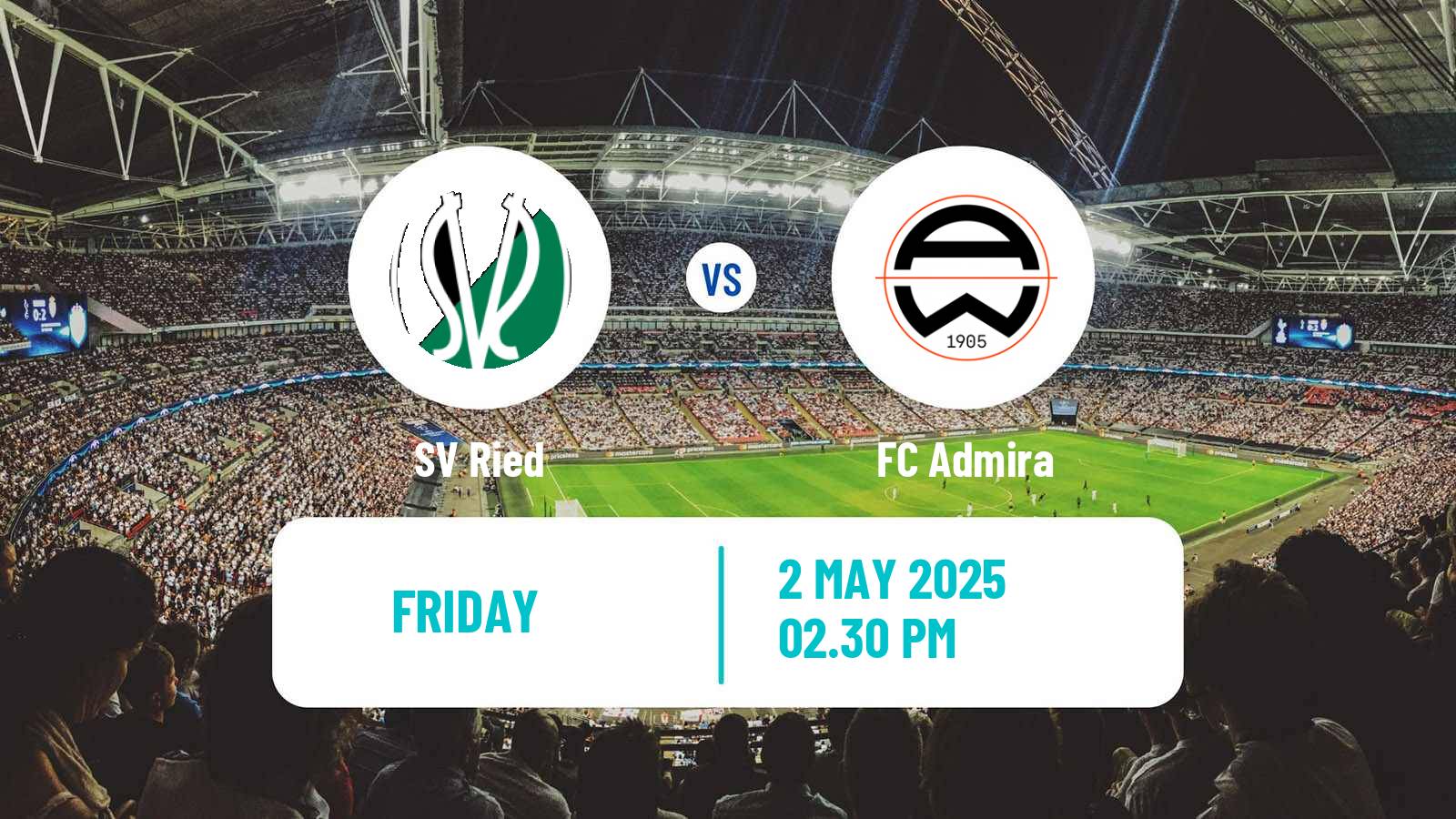 Soccer Austrian 2 Liga Ried - Admira