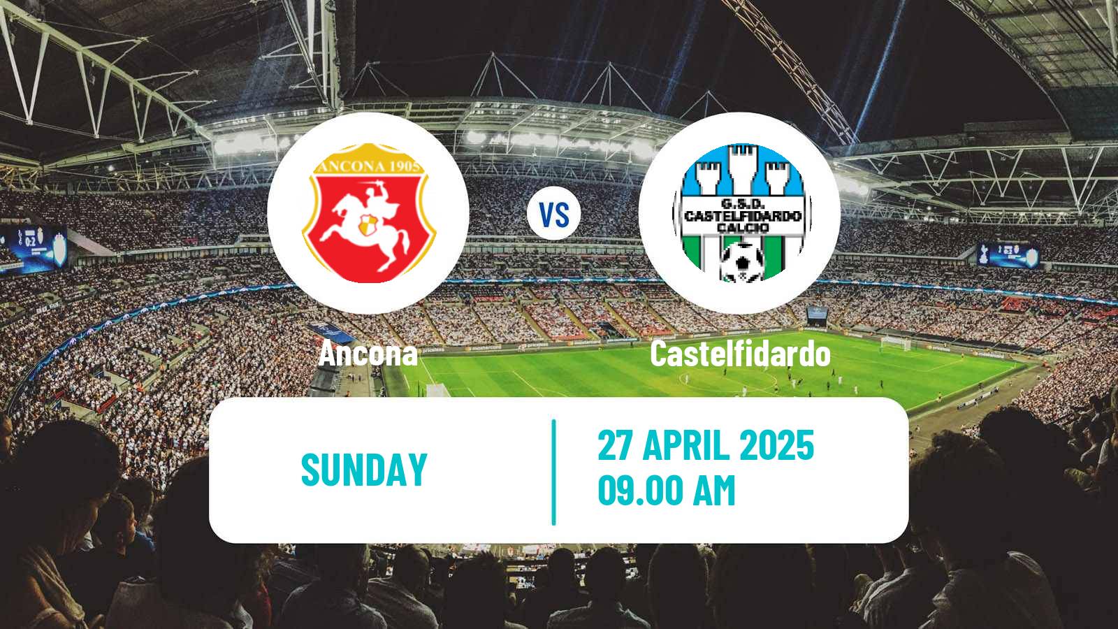 Soccer Italian Serie D - Group F Ancona - Castelfidardo