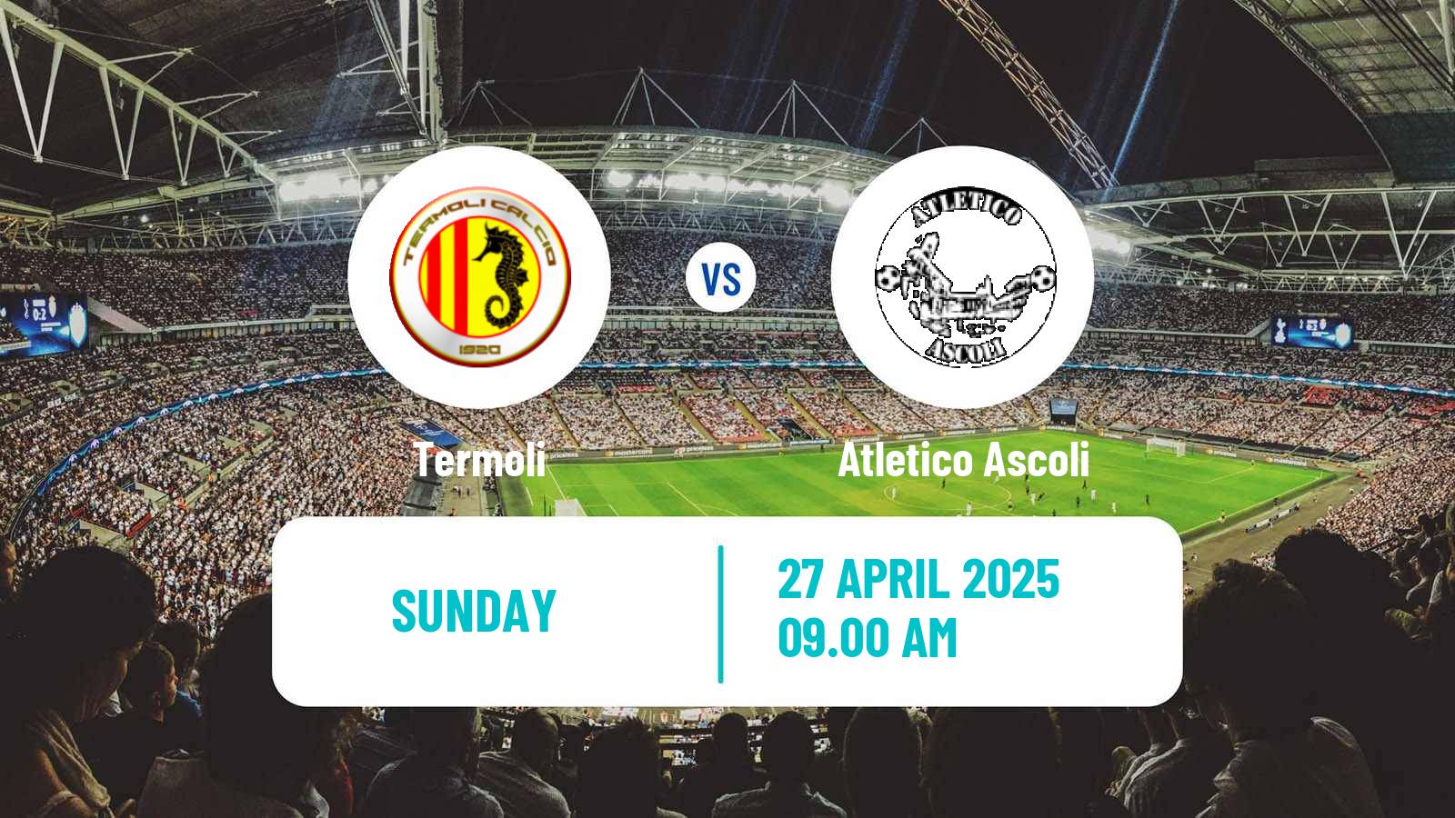 Soccer Italian Serie D - Group F Termoli - Atletico Ascoli