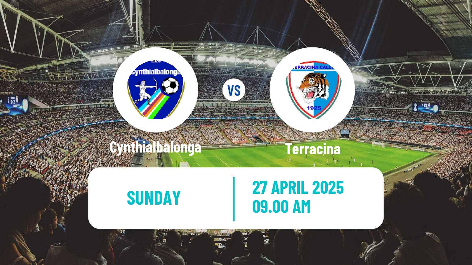 Soccer Italian Serie D - Group G Cynthialbalonga - Terracina