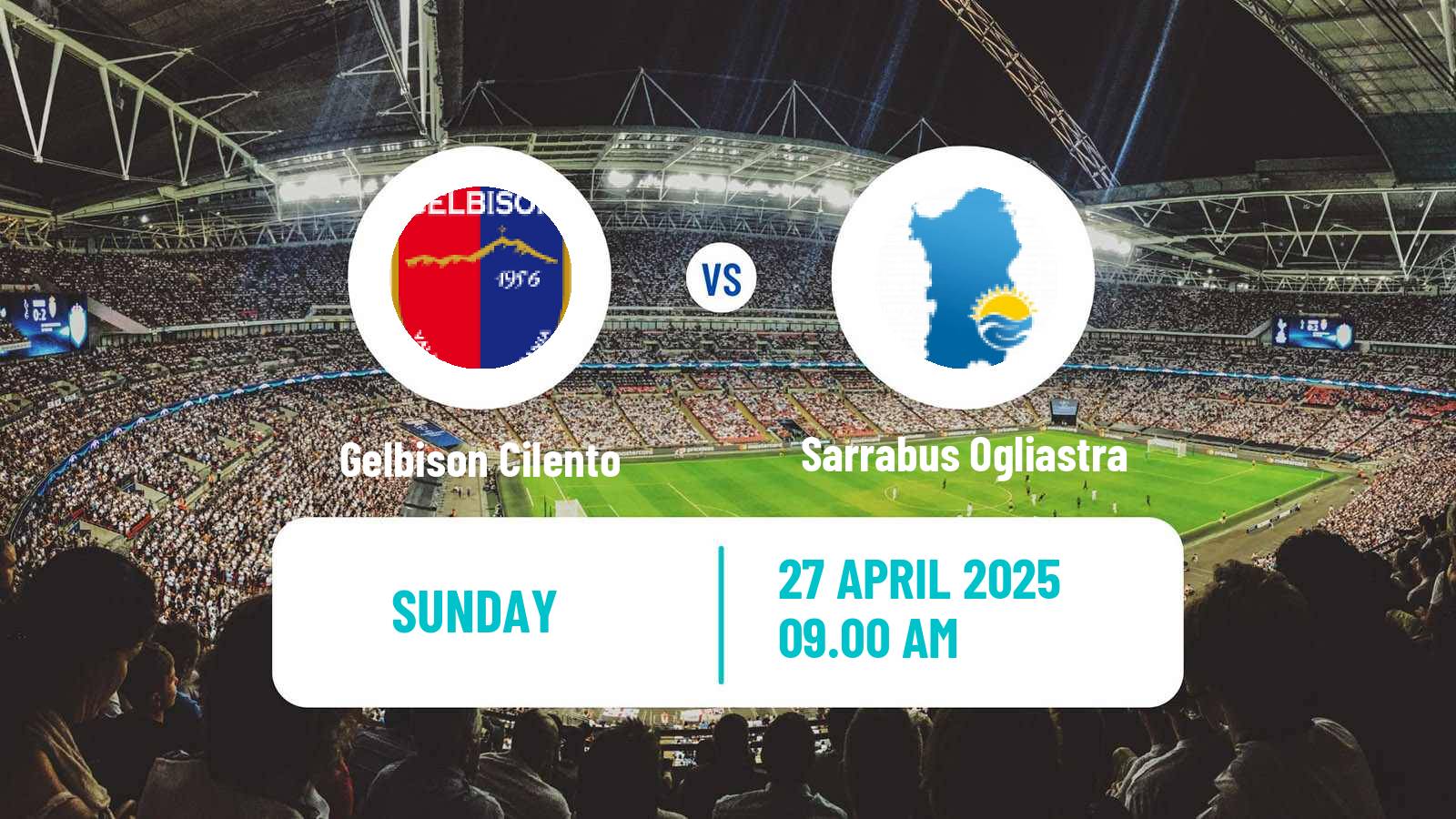 Soccer Italian Serie D - Group G Gelbison Cilento - Sarrabus Ogliastra