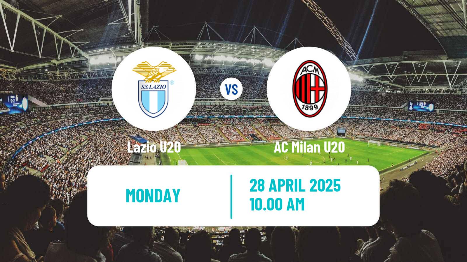 Soccer Italian Primavera 1 Lazio U20 - Milan U20