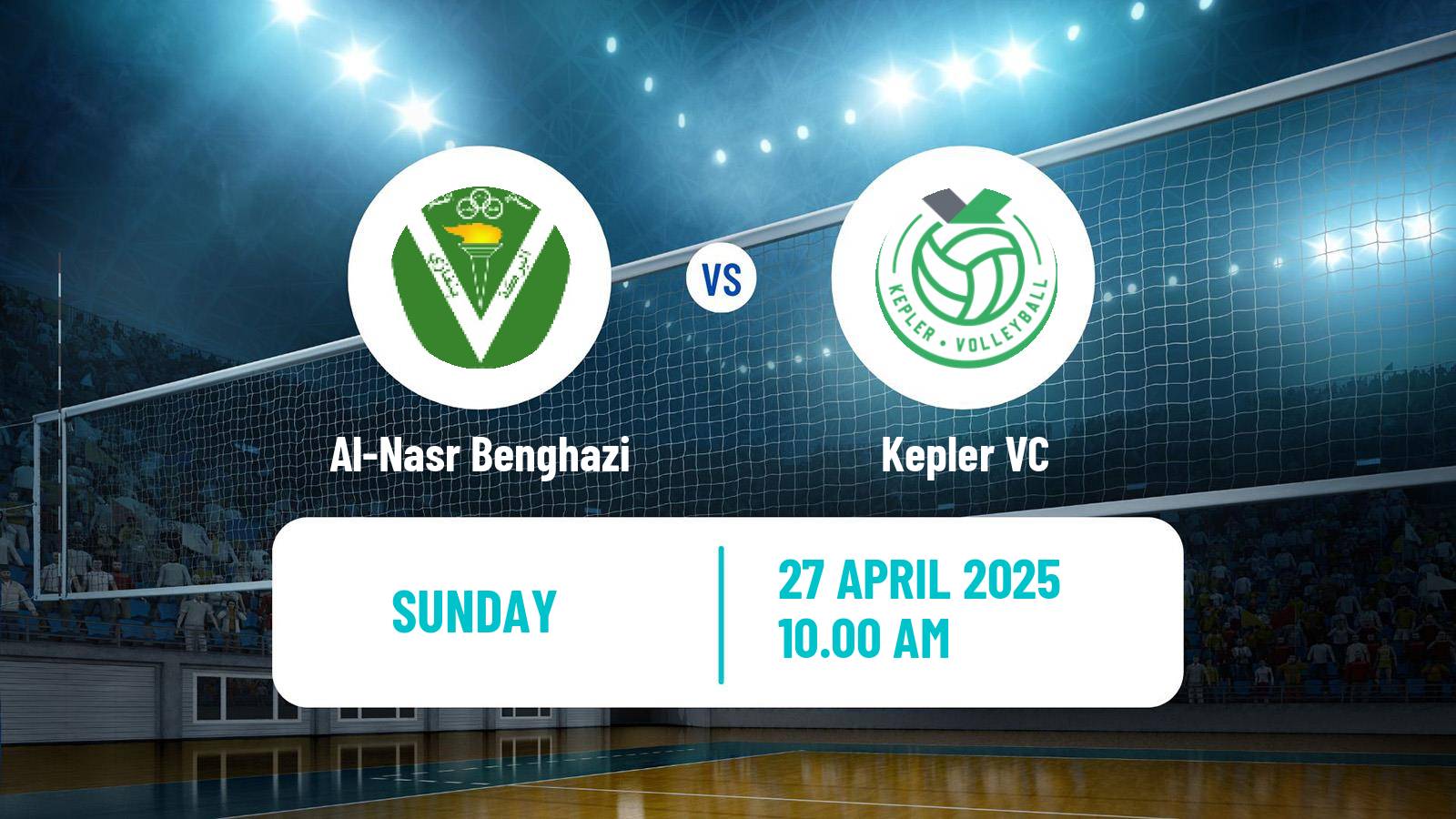Volleyball African Club Championship Volleyball Al-Nasr Benghazi - Kepler
