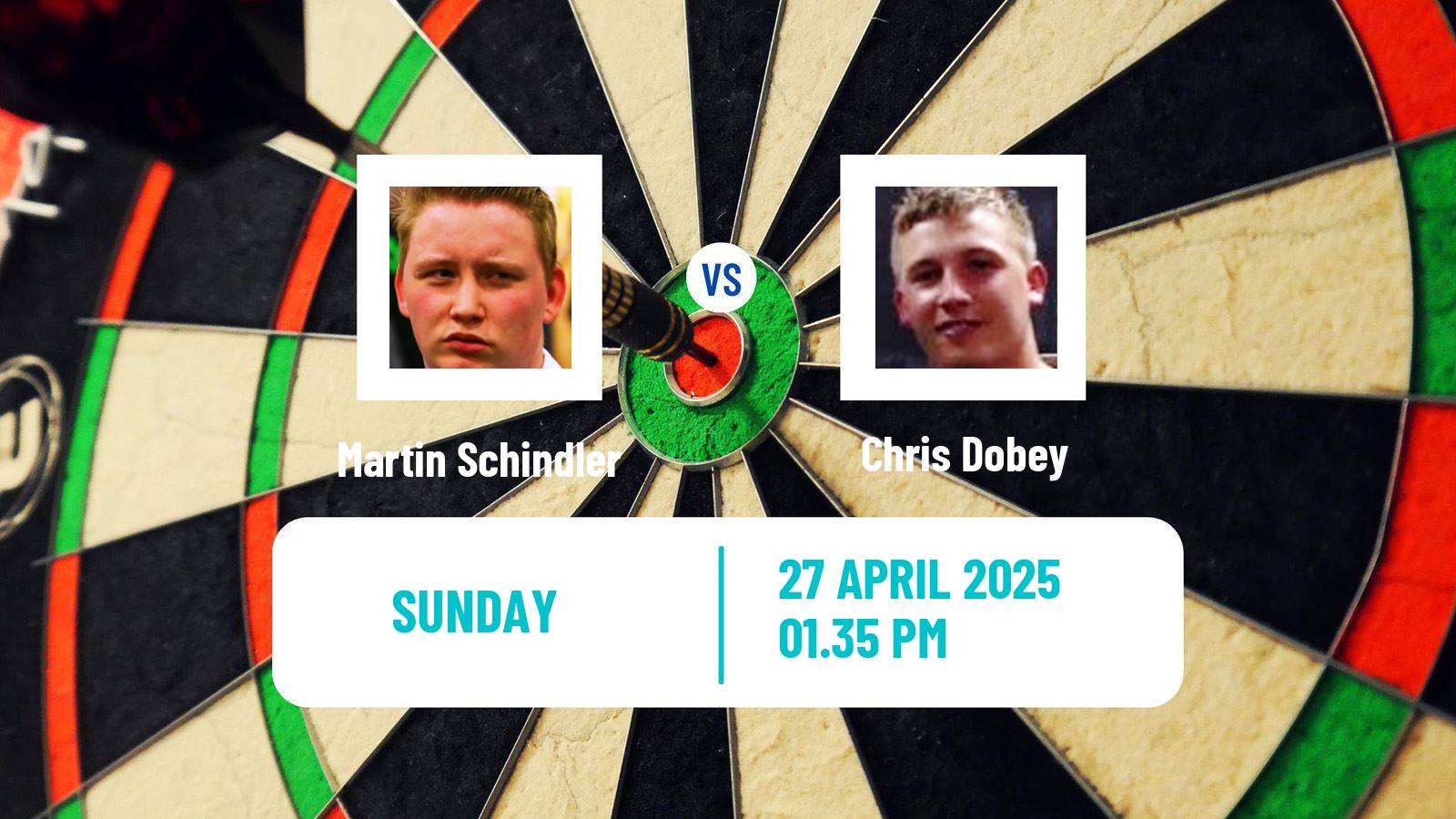 Darts European Tour 5 Martin Schindler - Chris Dobey