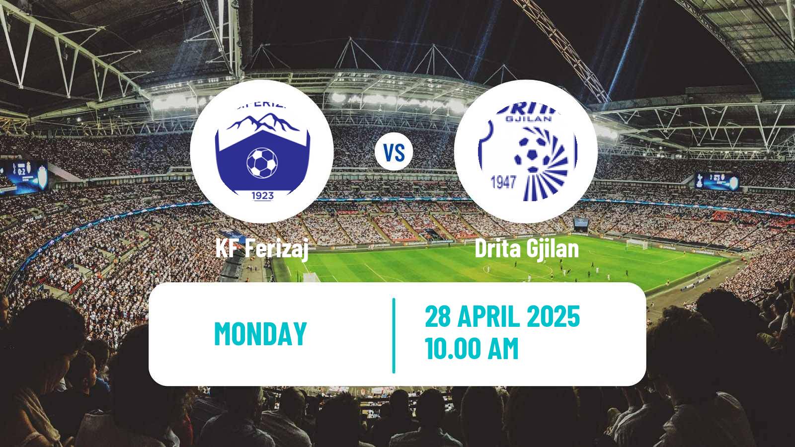 Soccer Kosovo Superliga Ferizaj - Drita Gjilan