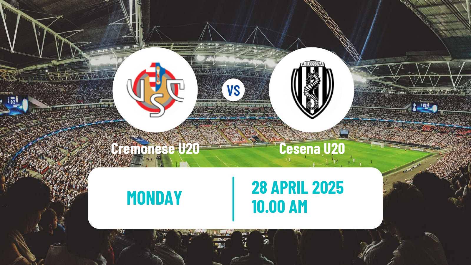Soccer Italian Primavera 1 Cremonese U20 - Cesena U20