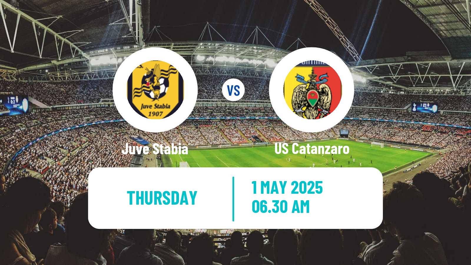 Soccer Italian Serie B Juve Stabia - Catanzaro