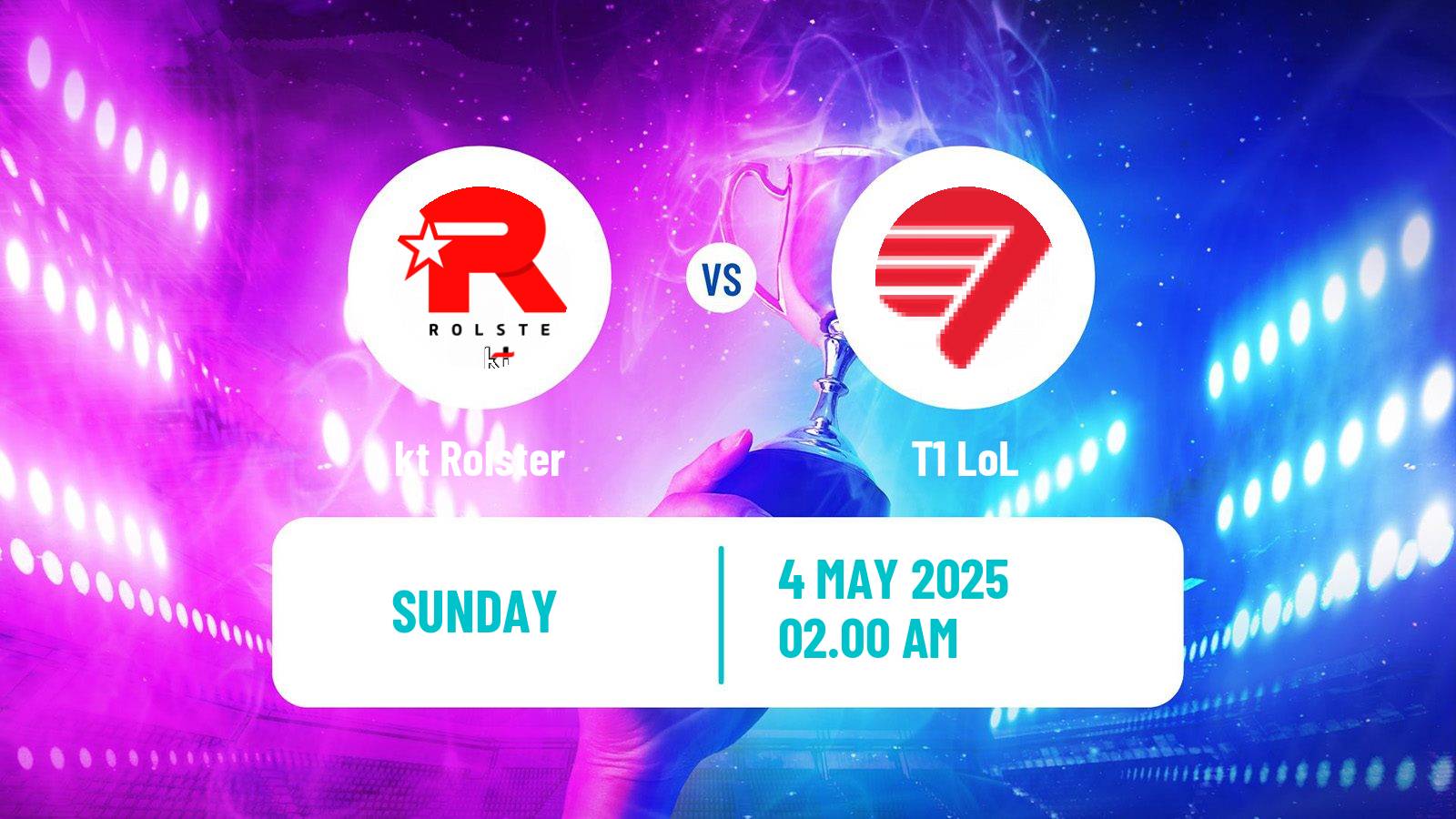 Esports League Of Legends Lck kt Rolster - T1